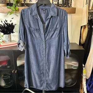 GAP Chambray Blue Mini‎ Dress